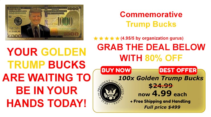 Golden Trump Bucks