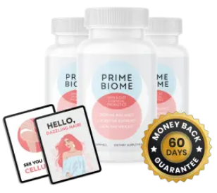 Unlock the benefits of PrimeBiome™ for healthier skin and a balanced gut. This natural supplement supports digestion, promotes skin rejuvenation, and boosts overall wellness.