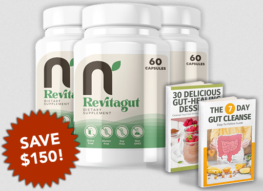 Experience improved digestion and a healthier gut with Revitagut. This powerful natural supplement supports digestive balance, reduces bloating, and boosts overall well-being.