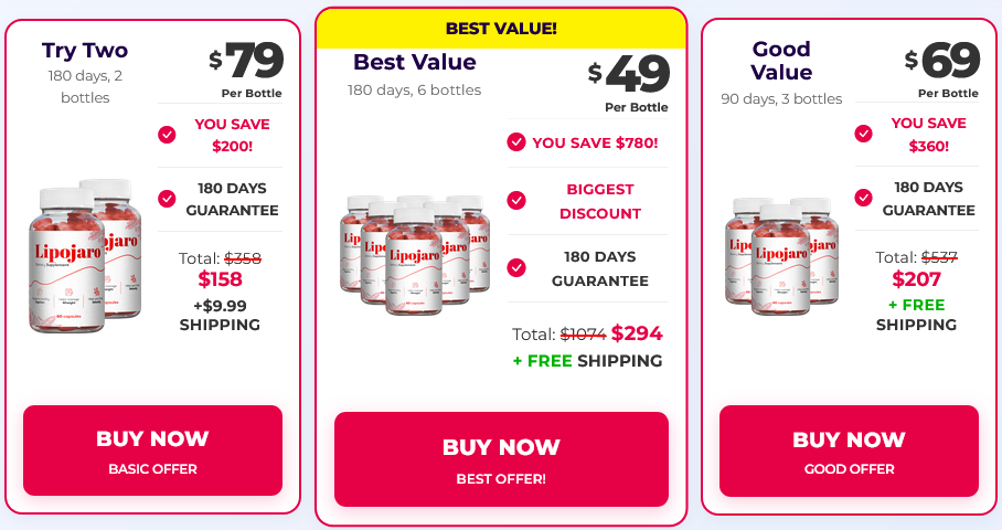 Looking for a natural way to manage weight? Lipojaro helps burn fat, boost metabolism, and reduce cravings, providing clean energy and supporting your health goals.